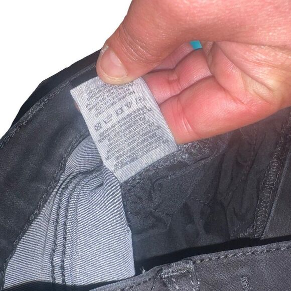 Free People Black Jeggings Pants Frayed Hem Black Women's 27 - Picture 6 of 9